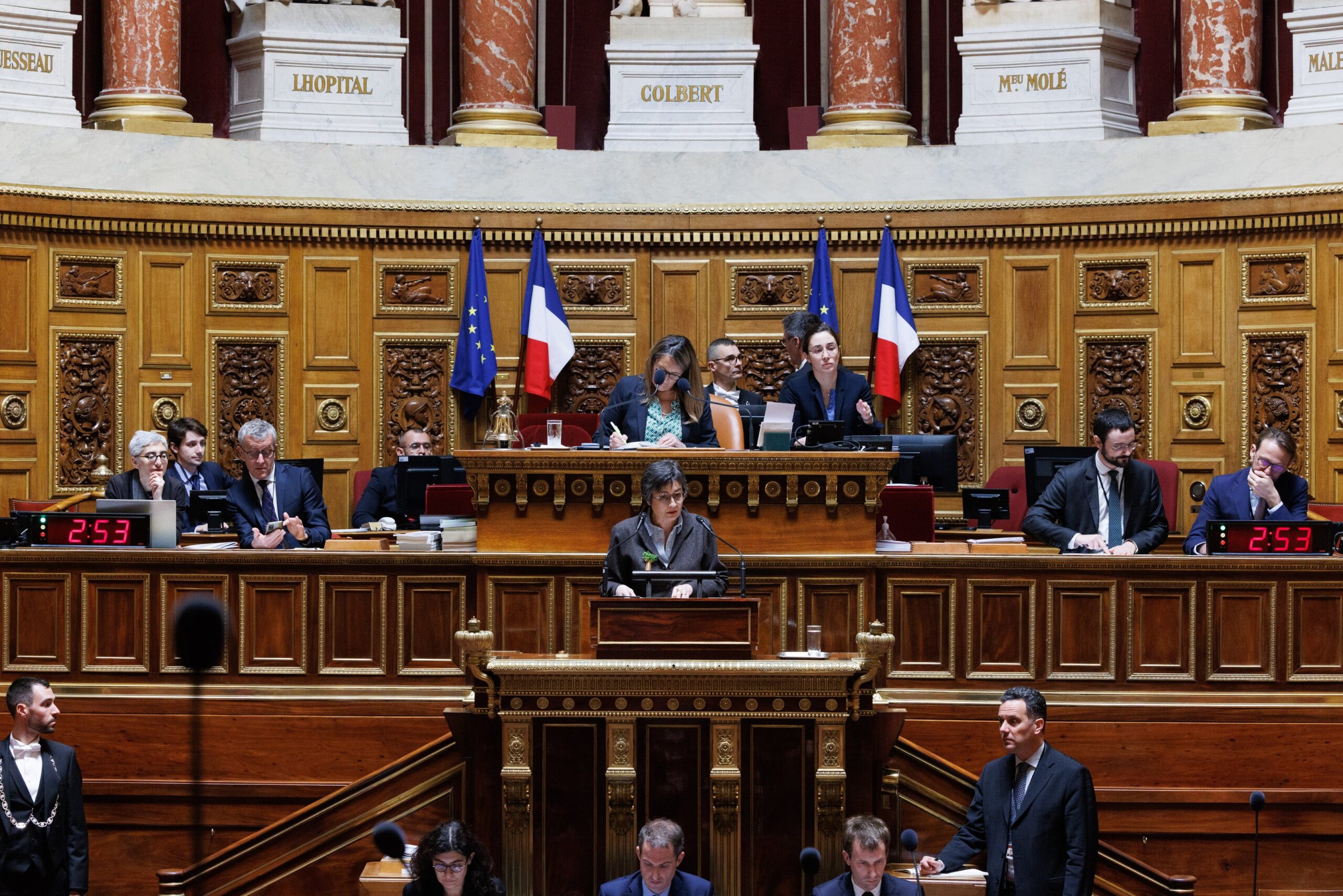 Ghislaine Senée à la tribune 2