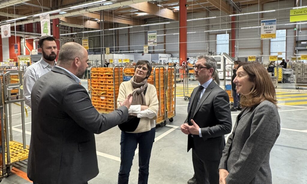 Visite du site La Poste de Bois d&rsquo;Arcy